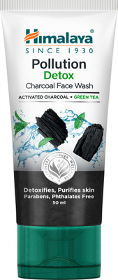 HIMALAYA Pollution Detox Charcoal Face Wash(50 ml)