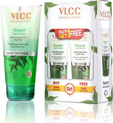 VLCC Neem  - Buy One Get One - Fights Acne & Pimples Face Wash(300 ml)