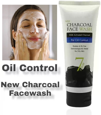 tanvi27 Charcoal with Activated Charcoal for Oil Control  Face Wash(100 ml)