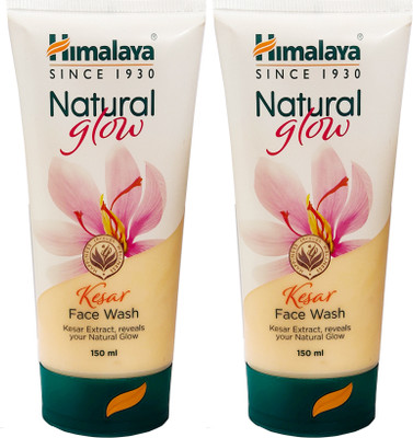 HIMALAYA Natural Glow Kesar  (2X150ml) Face Wash(300 ml)