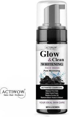 ACTIWOW Glow & Clean Seaweed Mineral  Face Wash(150 ml)