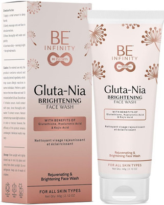 BE INFINITY Gluta-Nia GlowCleanse Face Wash(60 g)