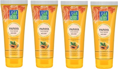 MOLCARO papaya face wash p4 Face Wash(300 g)