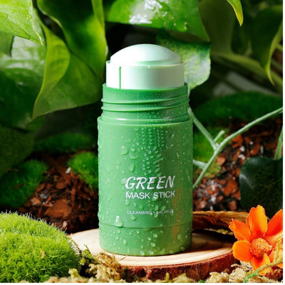 CATERINACHIARA Face Green Mask Stick Cream For Removes Blackheads & Face Purifying Face Wash(40 g)