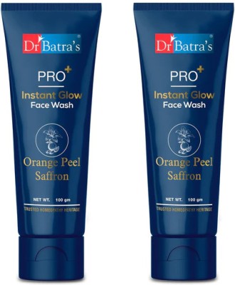 Dr Batra's PRO+Instant Glow -100 g (Pack of 2) Face Wash(200 g)