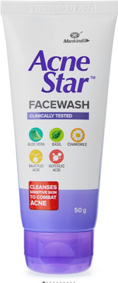 acnestar FACE CLINSING FACE WASH GEL (PACK OF 1) Face Wash(50 g)