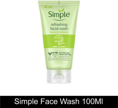 Simple All New Kind to Skin Refreshing Facial Face Wash(100 ml)