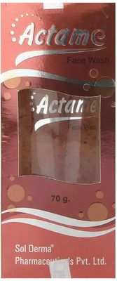 actame Men Orange & Yellow Gel Deep Cleanser For Oily Skin  Face Wash(70 g)