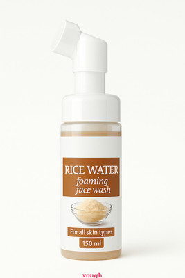 VOUGH Rice Water  For Natural Bright Complexion Face Wash(100 ml)