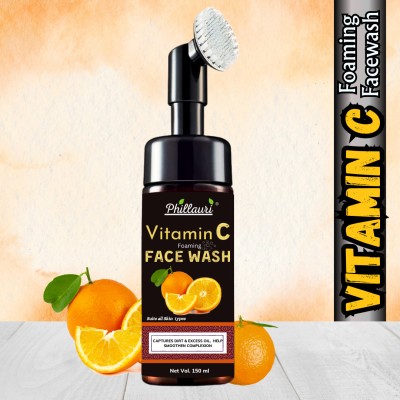 Phillauri Vita Cleans Facial Wash Energize and brighten your skin with the power of Vitamin C Face Wash(150 ml)