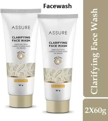 Rastic Assure Clarifying (helps to prevent blemishes, cleanses and open up pores) Face Wash(120 g)