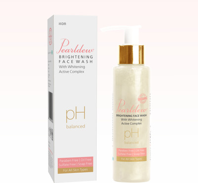 Pearldew Brightening  100 ml | Berberry & Green Tea | Paraben free Face Wash(100 ml)