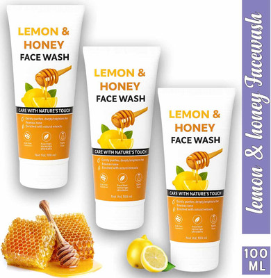 jaivikearth Gentle Cleanser with Honey and Lemon for All Skin Face Wash(300 ml)