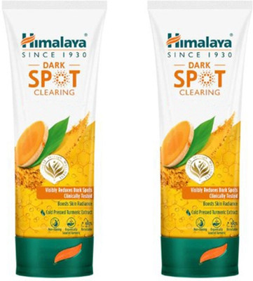 HIMALAYA Dark Spot Removal Turmeric Face wash 50ml, Pack of 2 Face Wash(100 g)