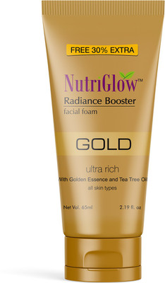 NutriGlow Radiance Booster Facial Foam Face Wash(65 ml)