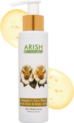 ARISH BIO-NATURAL VITAMIN C FACE WASH WITH KIWI AND KOJIC ACID Face Wash(100 ml)