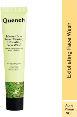 Quench Botanics Pore Clearing  with Cica| Controls Excess Oil & Prevents Acne Face Wash(25 ml)