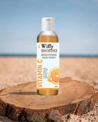 Wiffy vitamin c gel face wash Pimple and Oil control and Natural Glowing Skin Face Wash(200 ml)