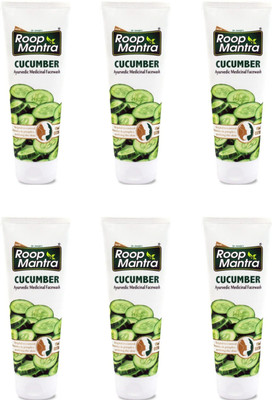 Roop Mantra CUCUMBER AYURVEDIC HYDRATING FACEWASH 100 ML 6 PC Face Wash(600 ml)