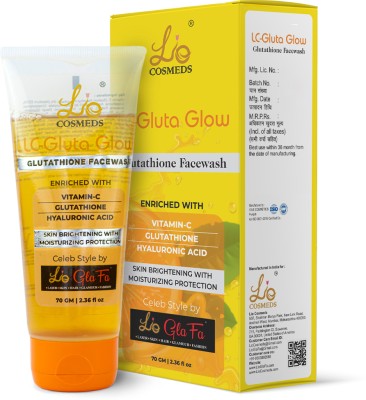 lio cosmeds LC Gluta Glow Glutathione  Face Wash(70 g)