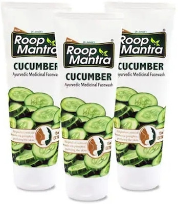 Roop Mantra CUCUMBER AYURVEDIC HYDRATING FACEWASH 100 ML 3 PC Face Wash(300 ml)