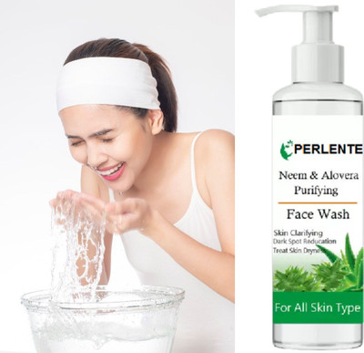PERLENTE NEEM | PREVENTS PIMPLE | ANTI BACTERIAL Face Was Face Wash(200 g)