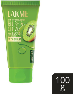 Lakmé Blush & Glow Kiwi Crush ,Gentle Facewash Daily Cleanser Face Wash(100 g)