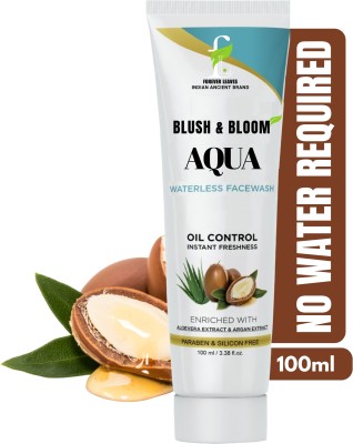 Forever Leaves Aqua Waterless Facewash, Aloevera extract, Face Cleanser, Oil Control Face Wash(100 ml)