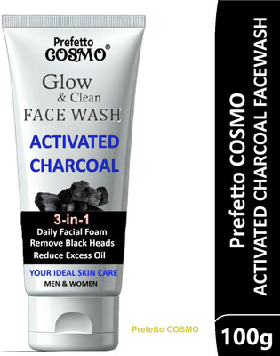 Prefetto COSMO Gentle Deep Clean with Charcoal Face Wash(100 g)
