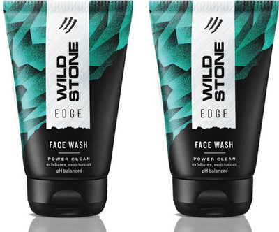 Wild Stone Edge Facewash 100ML (Pack of 2) and Face Wash(100 ml)