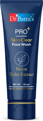 Dr Batra's PRO+ Skin Clear Face wash with Neem And Tulsi Extracts Face Wash(100 g)