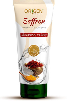 ORIGEN Saffron  Brightening Gel Cleanser with Kashmiri Saffron Face Wash(100 g)