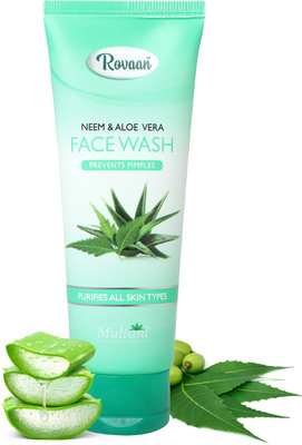 Multani Rovaan Neem & Aloe Vera | Anti-Acne & Pimple - Face Wash(100 ml)