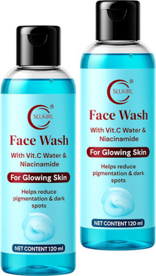 slukrl Skin Brightening Reduces Pigmentation  for Clear Smooth Skin Face Wash(240 ml)