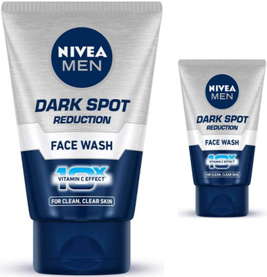 NIVEA Dark Spot Reduction 100ml and 50ml Facewash Set of 2 Face Wash(150 g)