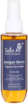 RUSTIC ART Organic Juniper Berry  Face Wash(100 ml)