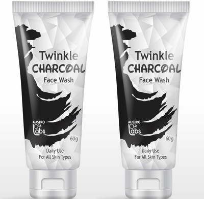 CUTIKIDS Twinkle Charcoal  60GM SUPER OFFER (PACK OF 2) Face Wash(120 g)