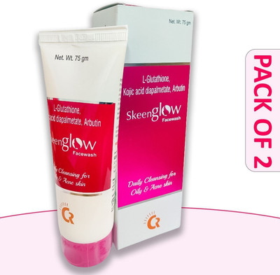 Skeen glow  – Daily Cleaning for Oily & Acne Skin Foe Men & Women Face Wash(150 g)