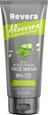 Revera Aloe vera Skin Moisturising Face wash Prevents Drying & Moisturizes Dry skin Face Wash(100 ml)