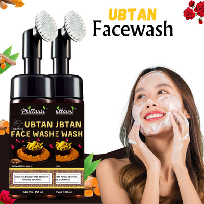 Phillauri Radiant Ubtan Glow Anti-Tan for all Skin Types Face Wash(300 ml)