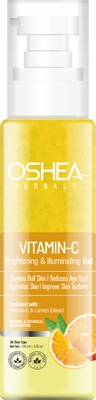 OSHEA Vitamin C Brightening & Illuminating Face gel | Lemon Extract Face Wash(120 ml)