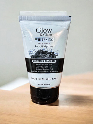 Glow & Clean Glow and Clean Charcoal  | Deep Cleansing & Oil Control Formula Face Wash(100 g)