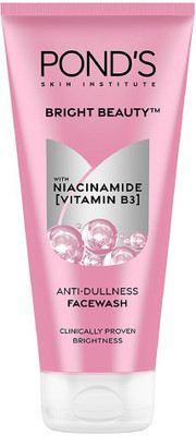 POND's Bright Beauty Infused with vitamin B3 & Niacinamide for Anti Dullness & glass skin shine Face Wash(200 g)