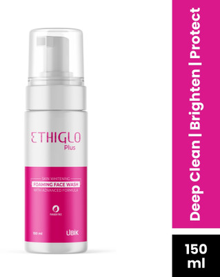 ETHIGLO Foaming  with Kojic Acid, Niacinamide, Glycolic Acid & VitaminC Face Wash(150 ml)
