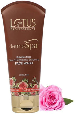Lotus Professional dermoSpa Bulgarian Rose Glow & Brightening Enhancing  Face Wash(80 g)