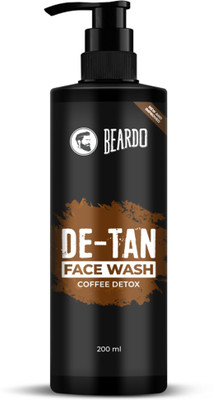 BEARDO De-Tan Facewash For Men, | Tan Removal | Oil Control Face Wash(200 ml)