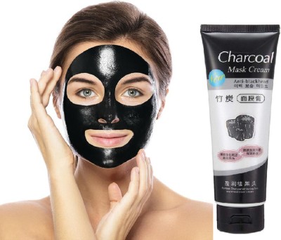 THTC Blackheads Removes Pore Clogging Charcoal Peel Off Mask(100 g)