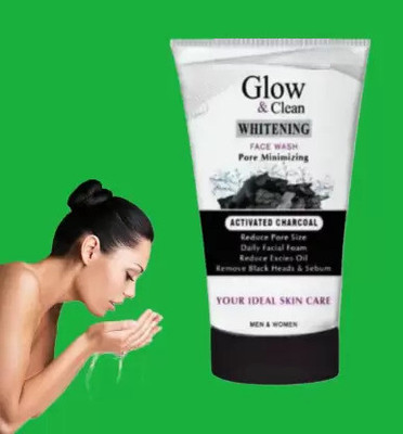 Elecsera Activated Charcoal Glow & Clean Whitening Brighter Radiance Face Wash(100 g)