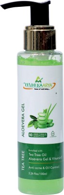 MIHIKAARYA Tea Tree Aloevera Gel enriched with Tea Tree Oil, Aloevera Gel & Vitamin E Face Wash(100 ml)