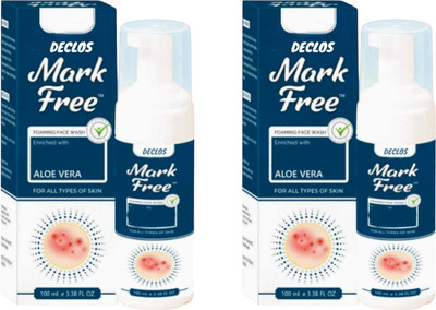DECLOS MARK FREE FOAMING FACE WASH ENRICHED WITH ALOEVERA Face Wash(200 g)